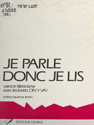 cover image of Je parle, donc je lis